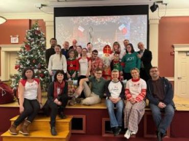 Spotkanie ze Świętym Mikołajem we Wspólnocie Integracyjnej Jaśmin.